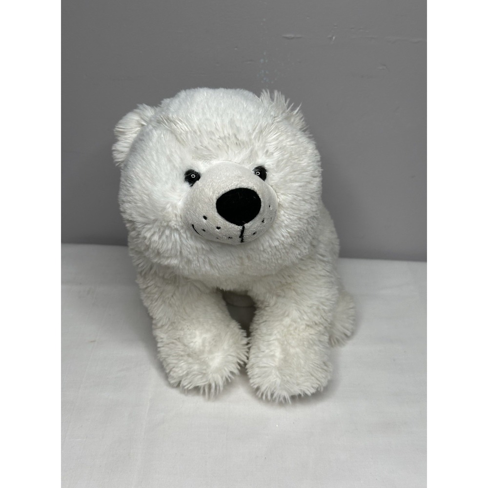 Kohl's‎ Cares White Polar Bear Plush Stuffed Animal Toy Lovey Story time Clean